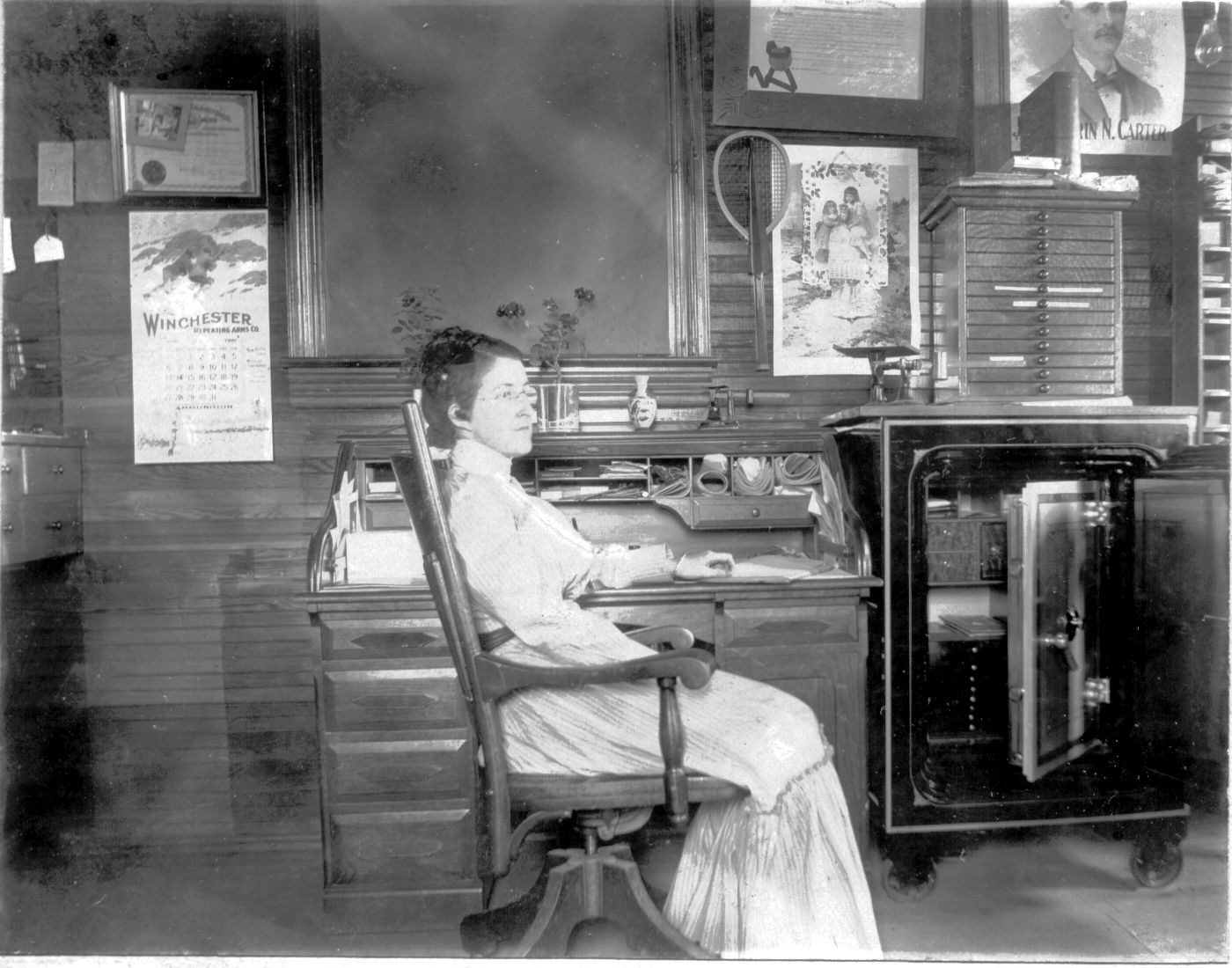 Sylvia Miller inBradley PO 1900 Donated by Fred Griffin