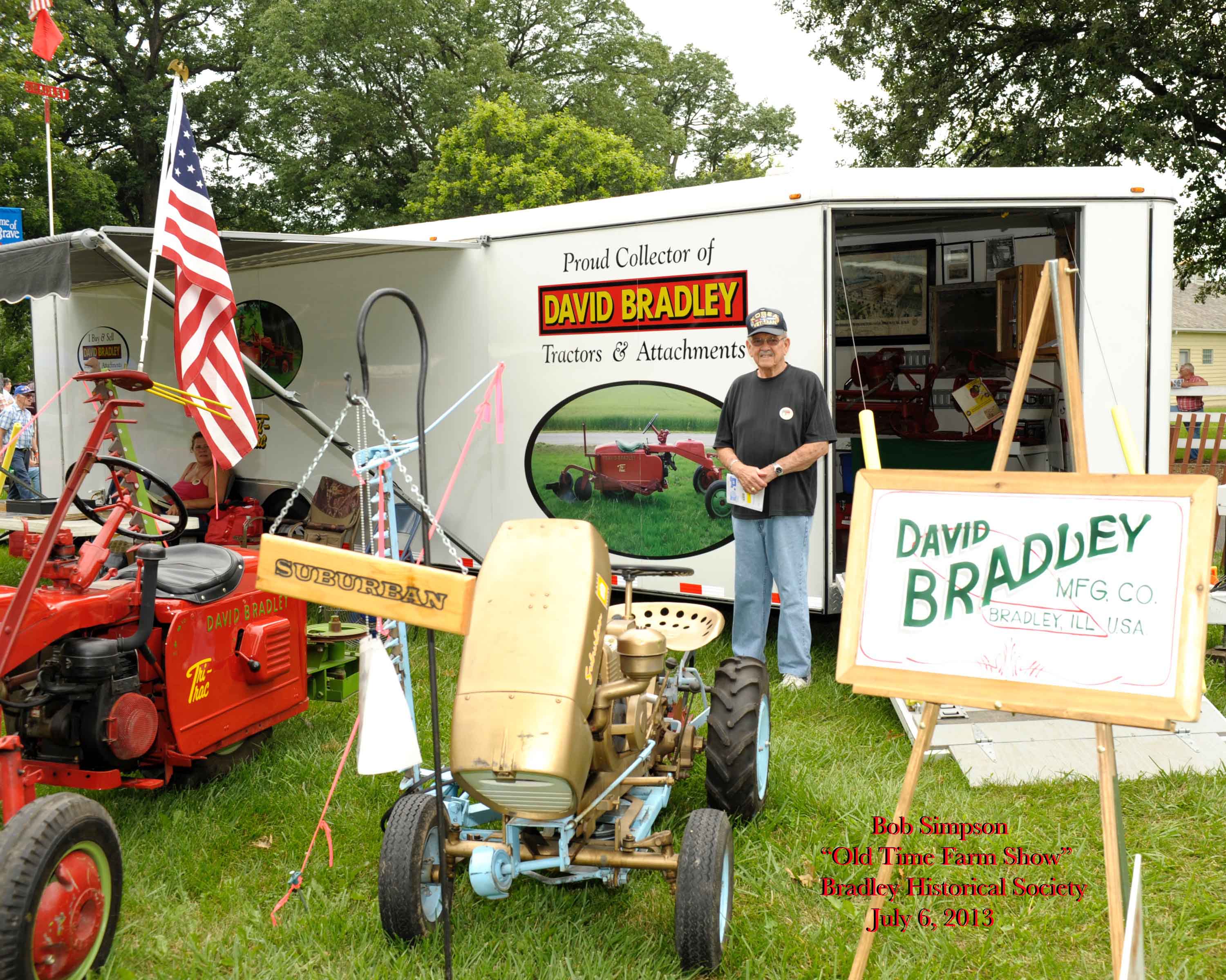 Bob Simpson at the Old Time Farm show 2013