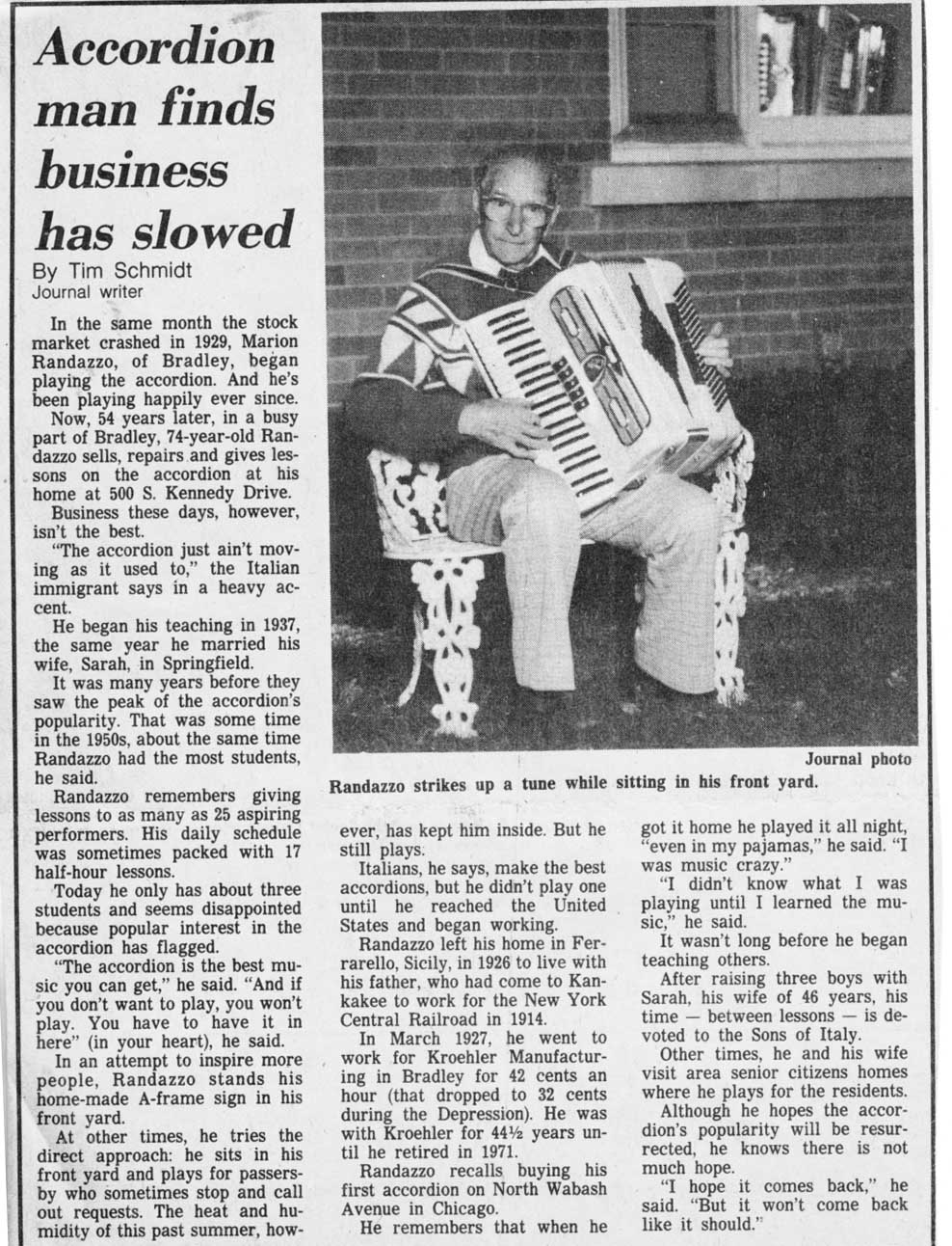 Marion Randazzo 1983